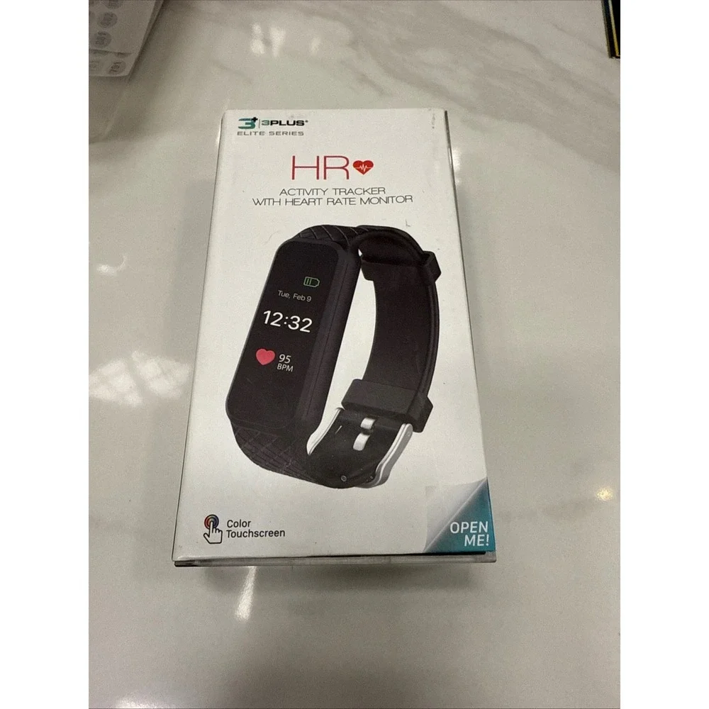 3PLUS Elite Series HR Activity Tracker with Heart Rate Monitor - Color Touchscre